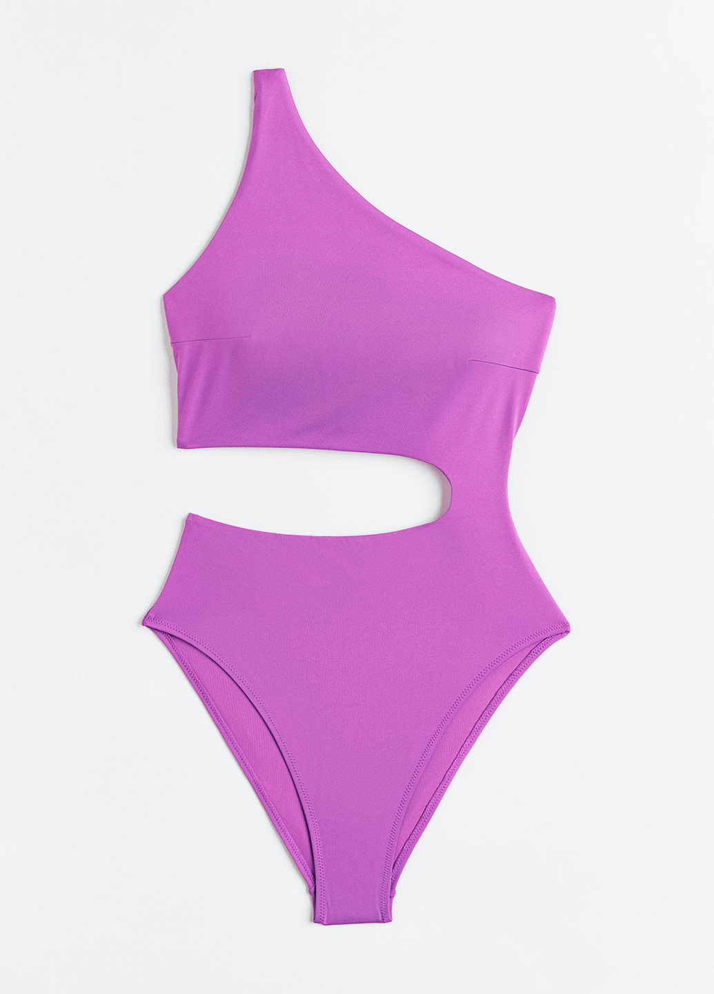 Фіолетовий літній купальник суцільний, танк, монокіні H&M