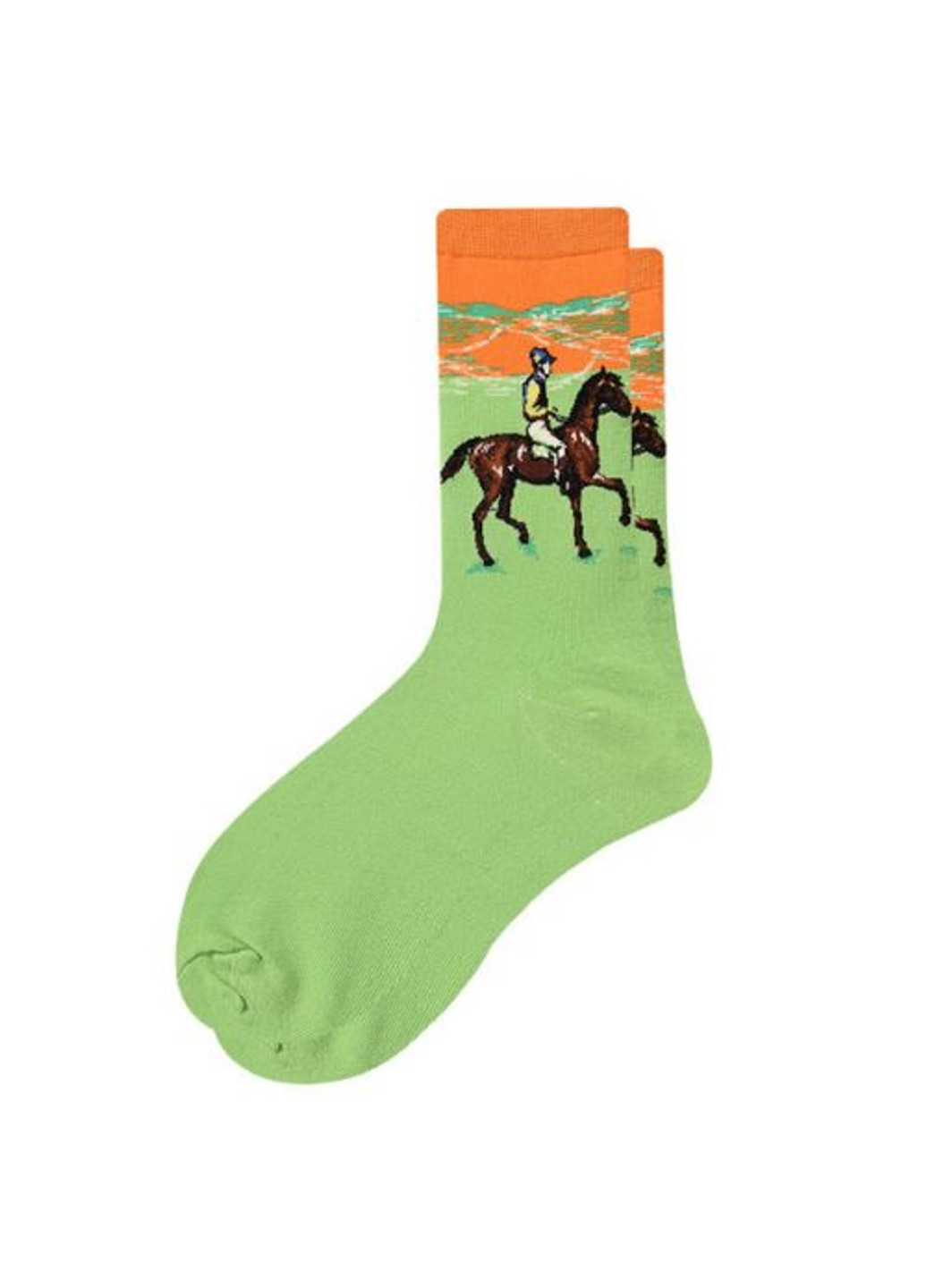 Шкарпетки Socks яскраві та стильні На коні 1 пара MAVKA (254519985)