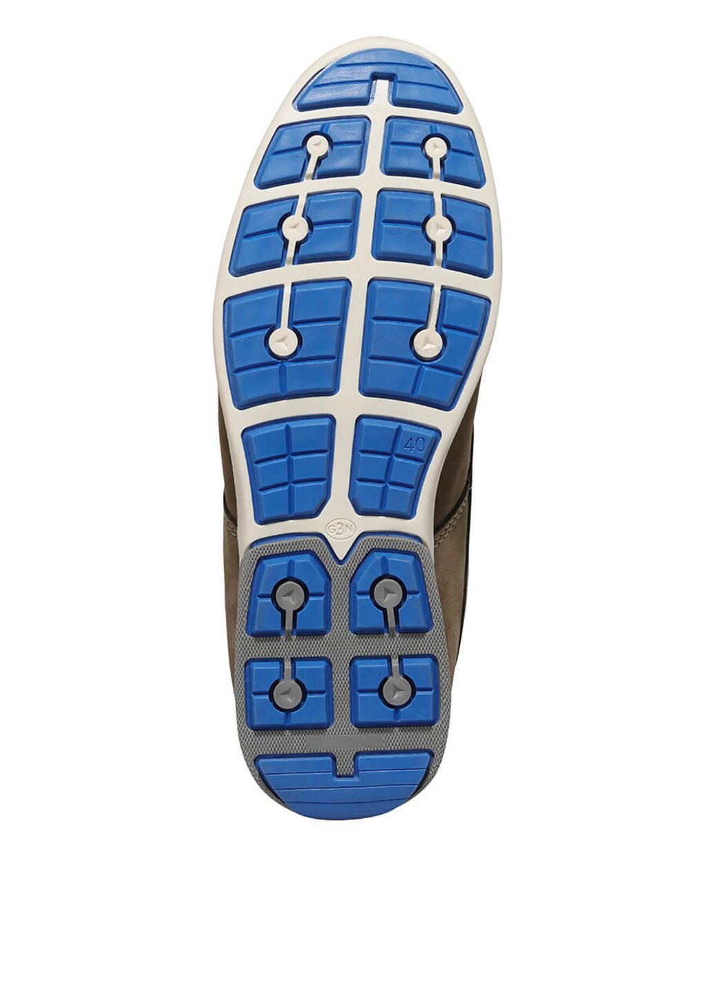 Коричневые кэжуал туфли Oxide на шнурках