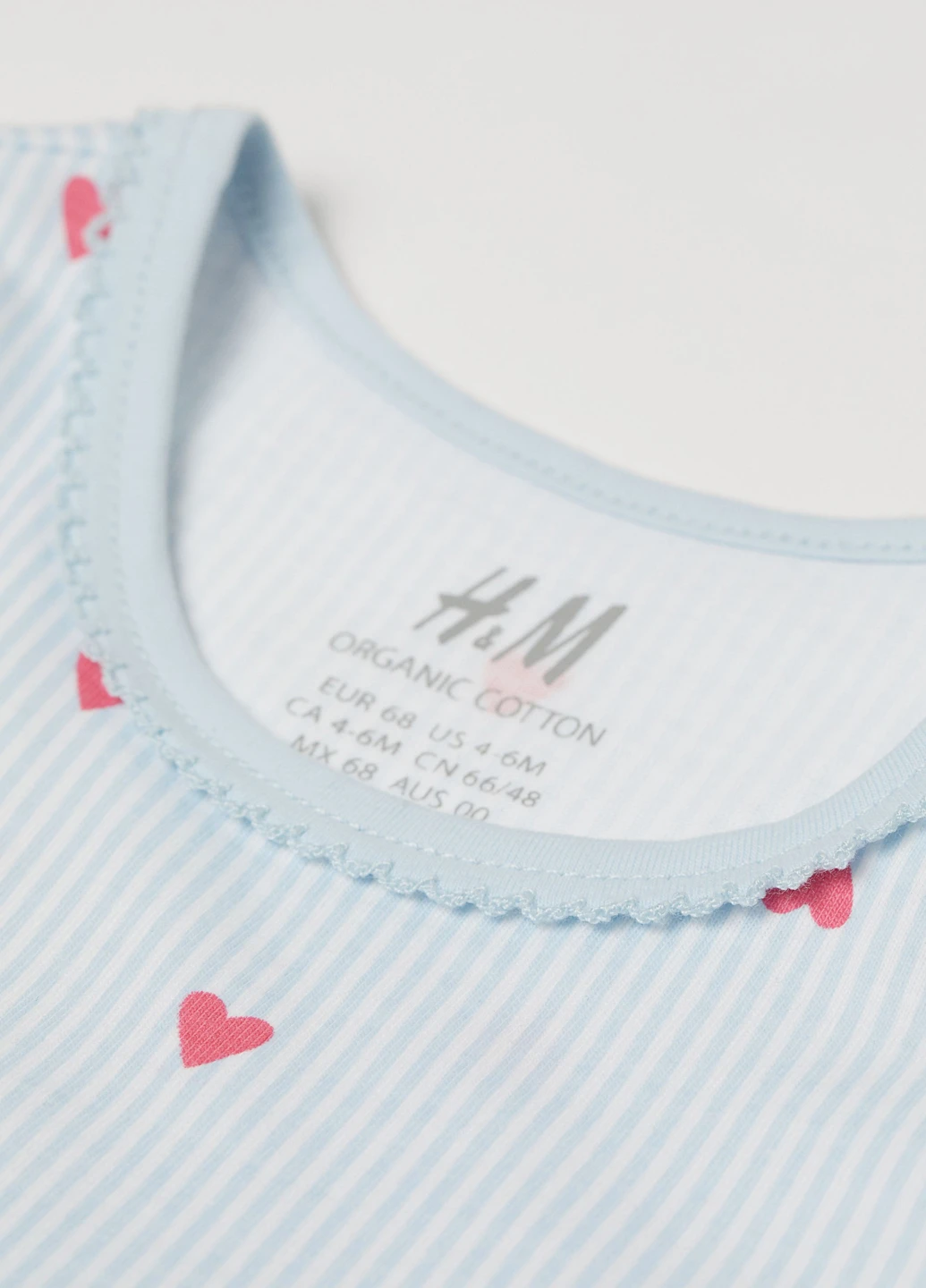 Голубое платье-боди H&M (177410396)