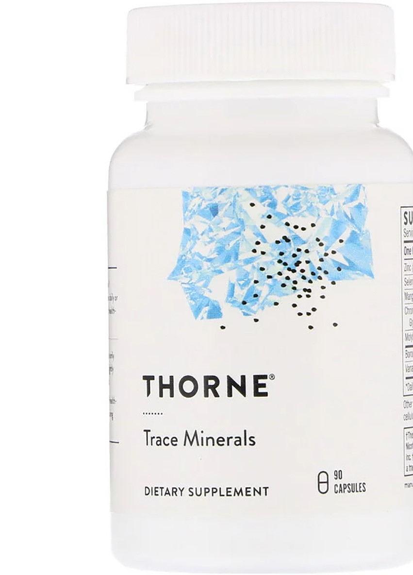 Мікроелементи, Trace Minerals,, 90 капсул Thorne Research (228292036)