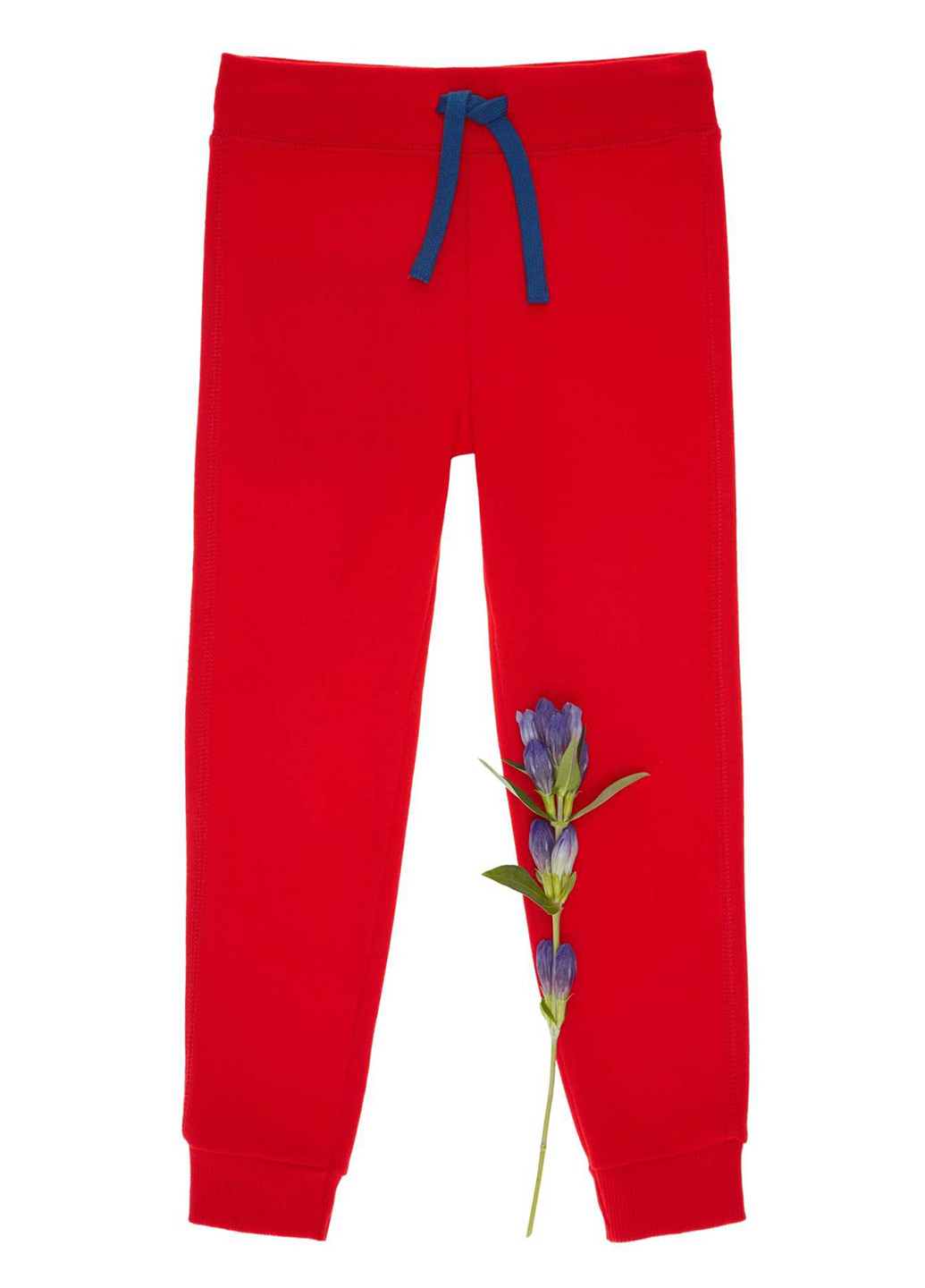 Красные спортивные демисезонные брюки со средней талией United Colors of Benetton