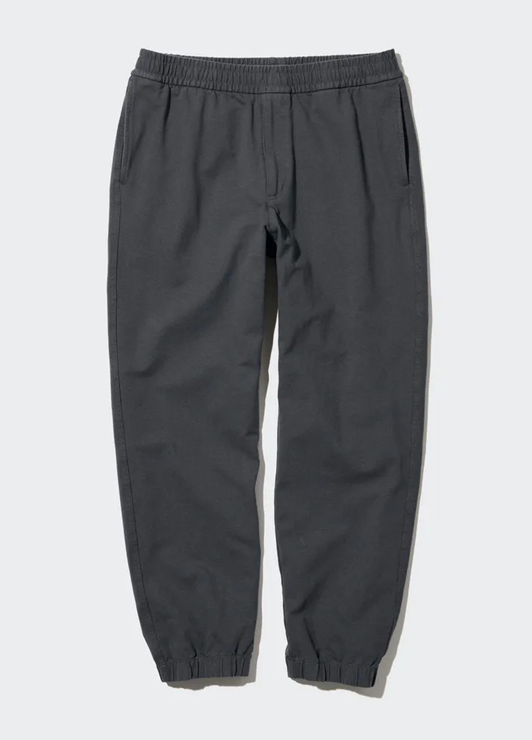 Темно-серые кэжуал демисезонные джоггеры брюки Uniqlo