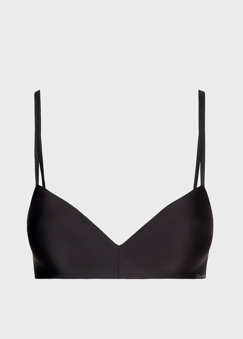Чорний бюстгальтер Calvin Klein без кісточок поліамід