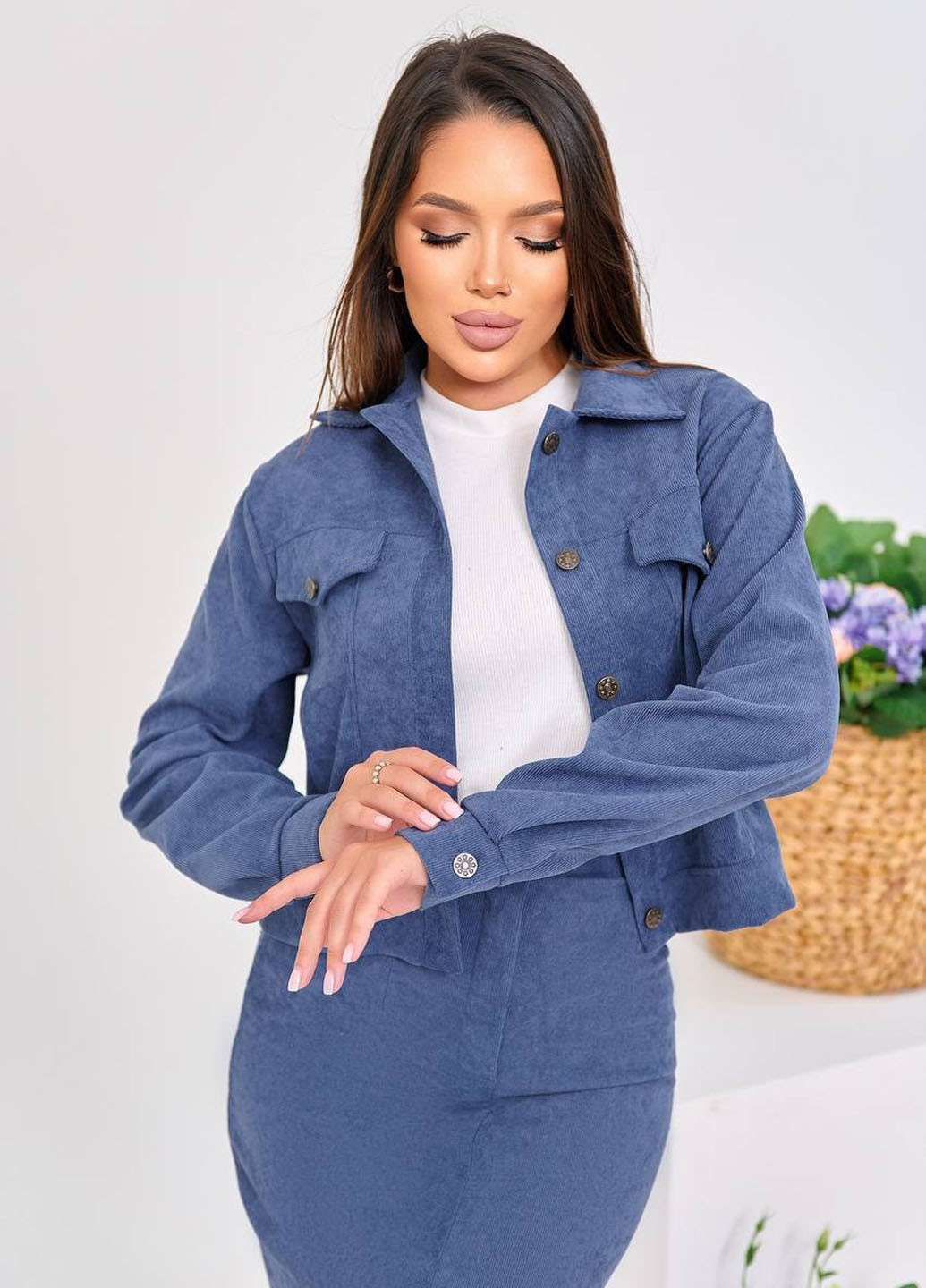 Костюм (жакет, юбка) No Brand (358867119)