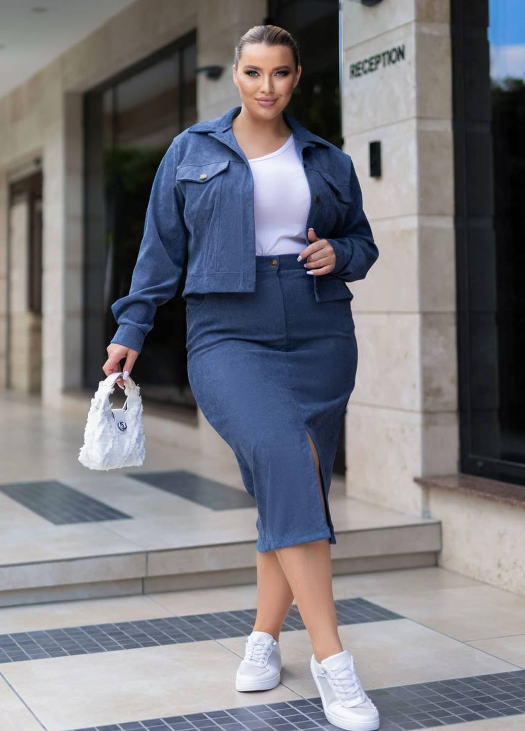 Костюм (жакет, юбка) No Brand (358867119)