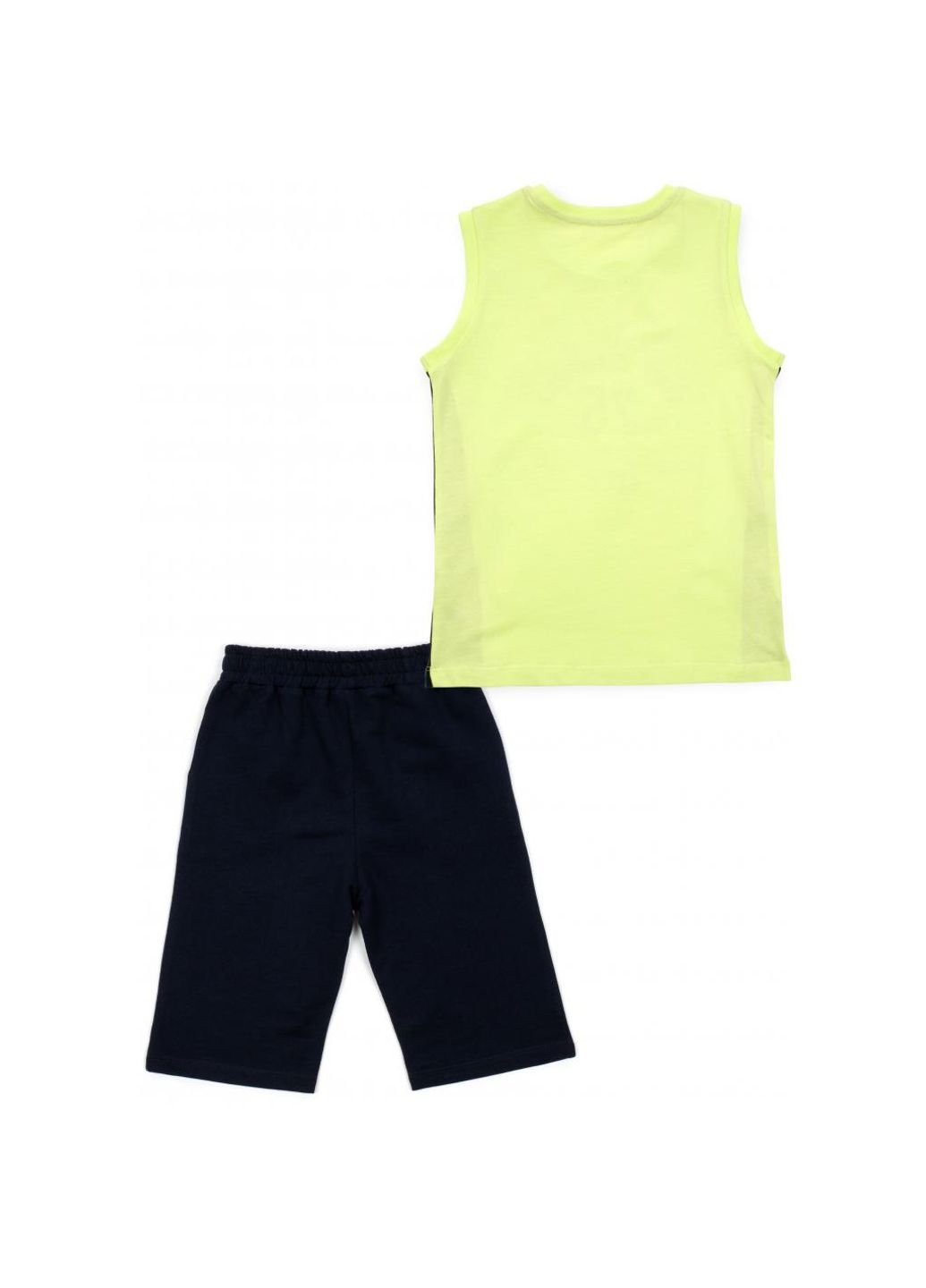 Темно-синий летний набор детской одежды "75" (13520-128b-greenblue) Breeze