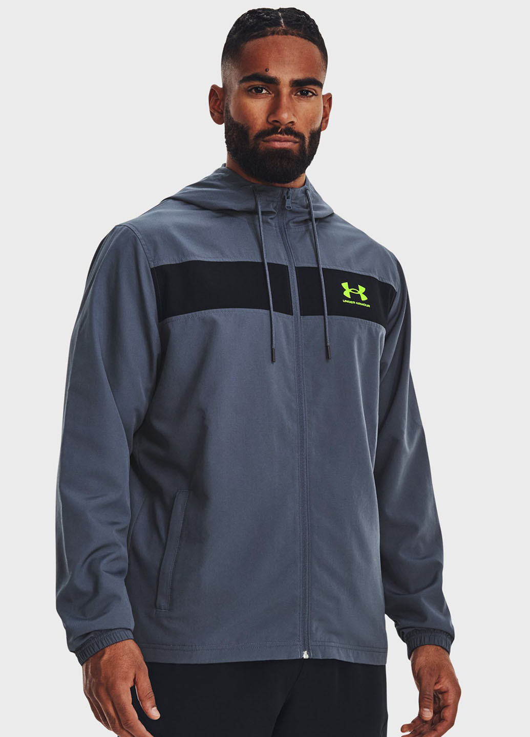 Серая демисезонная ветровка Under Armour