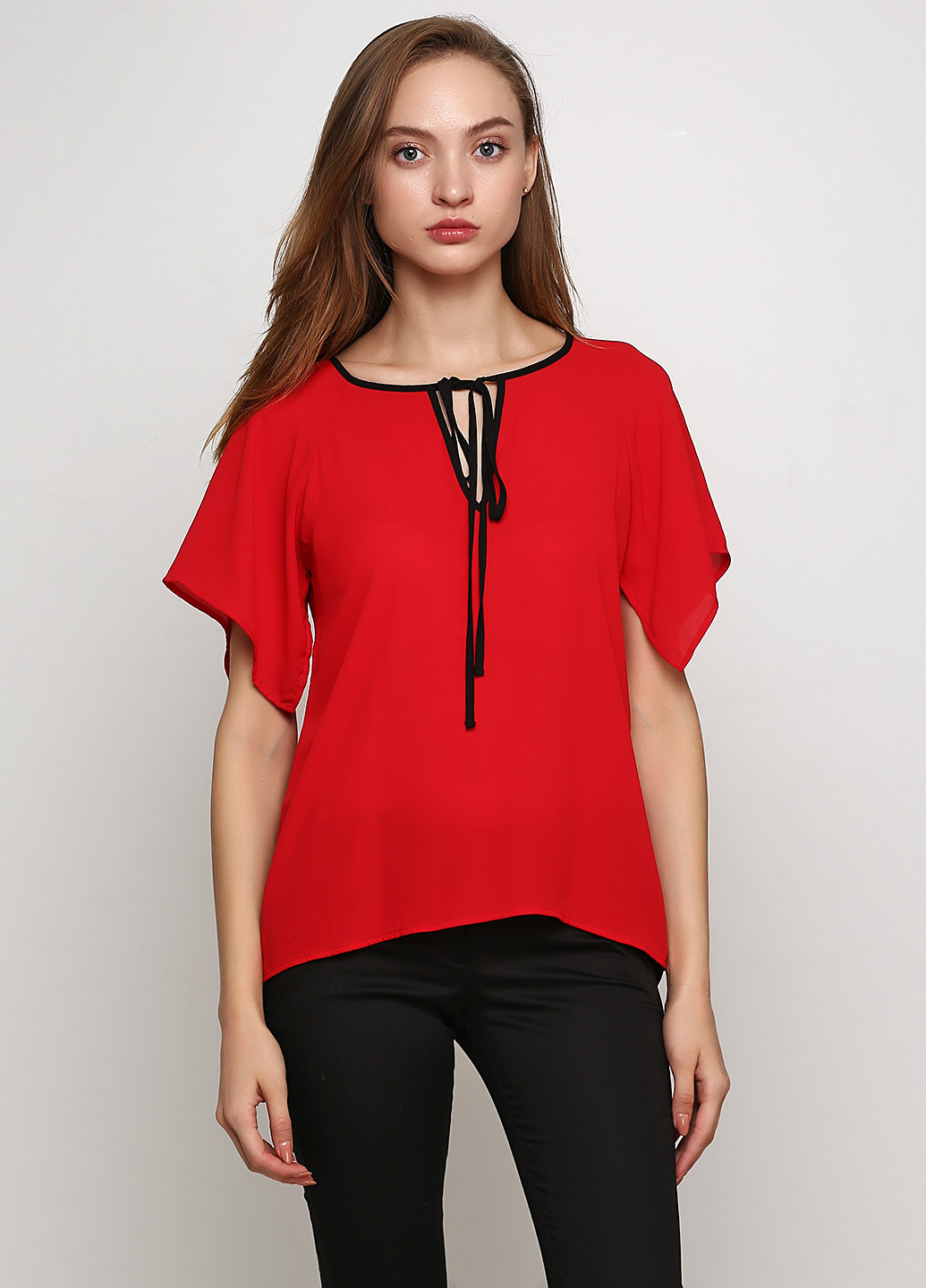 Червона демісезонна блуза Kocca