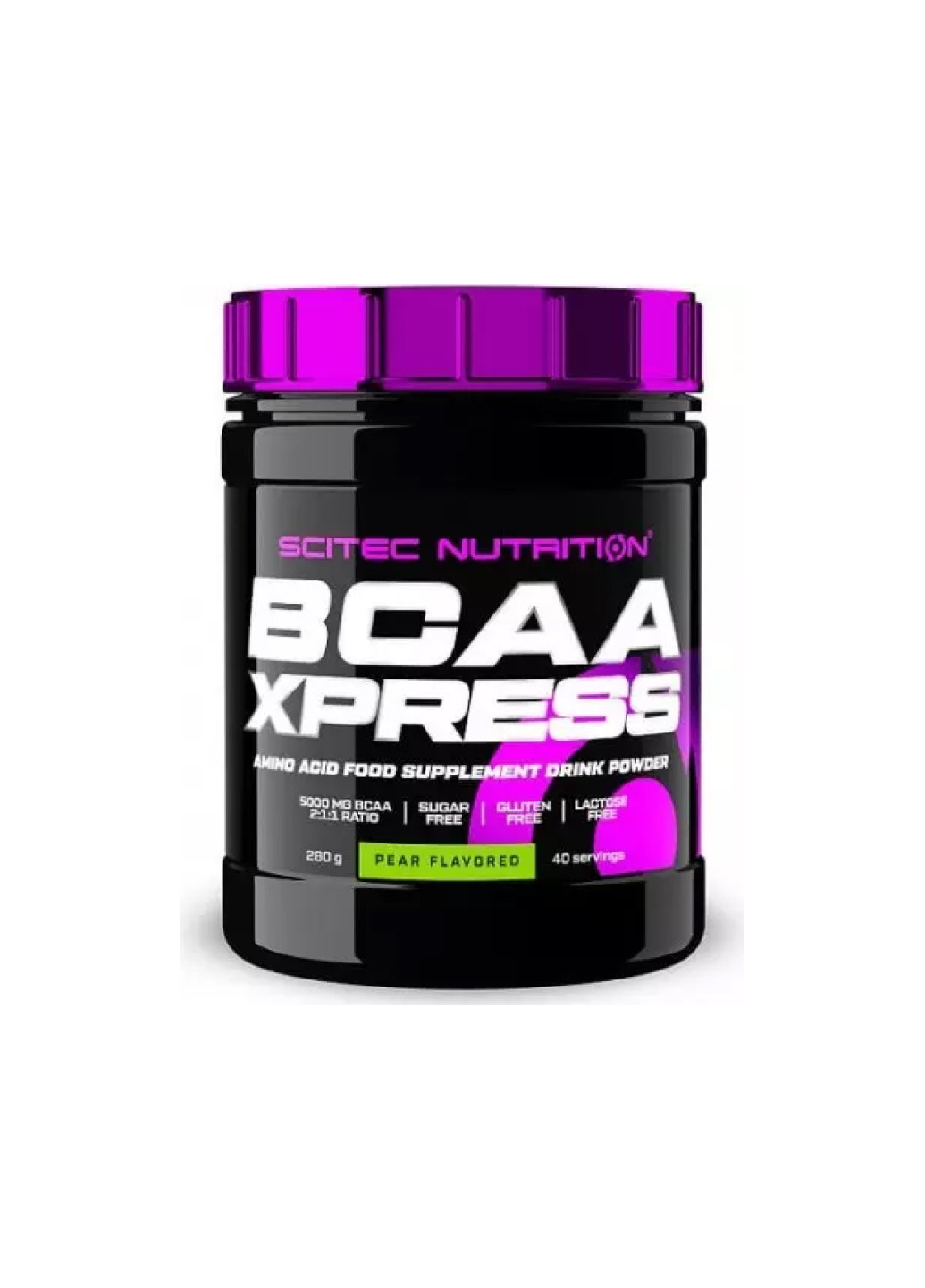 Аминокислоты для наращивания мышечной массы S/N BCAA Xpress-280g Pear Scitec Nutrition (253540465)