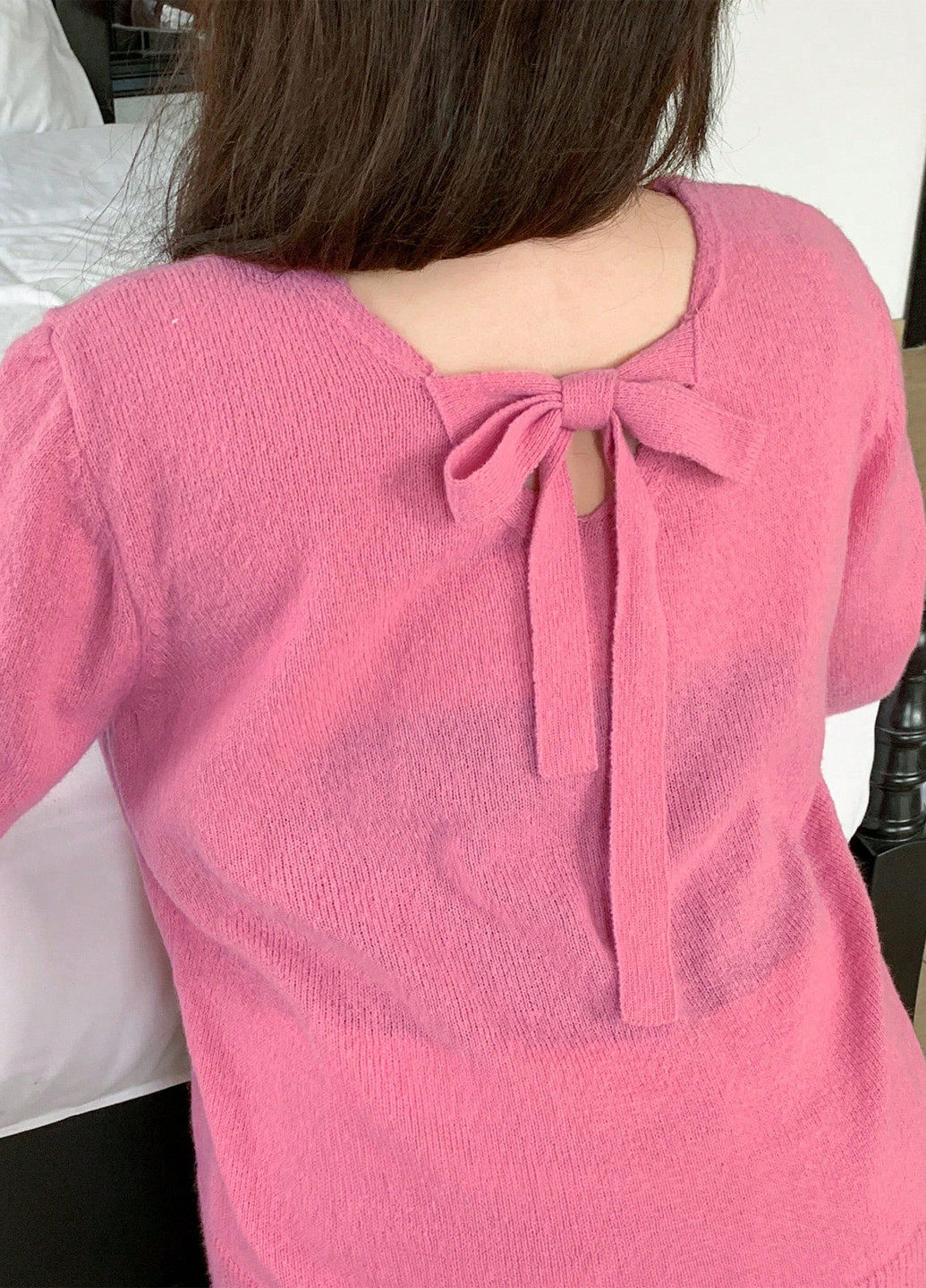 Ліловий демісезонний джемпер пуловер Dazy