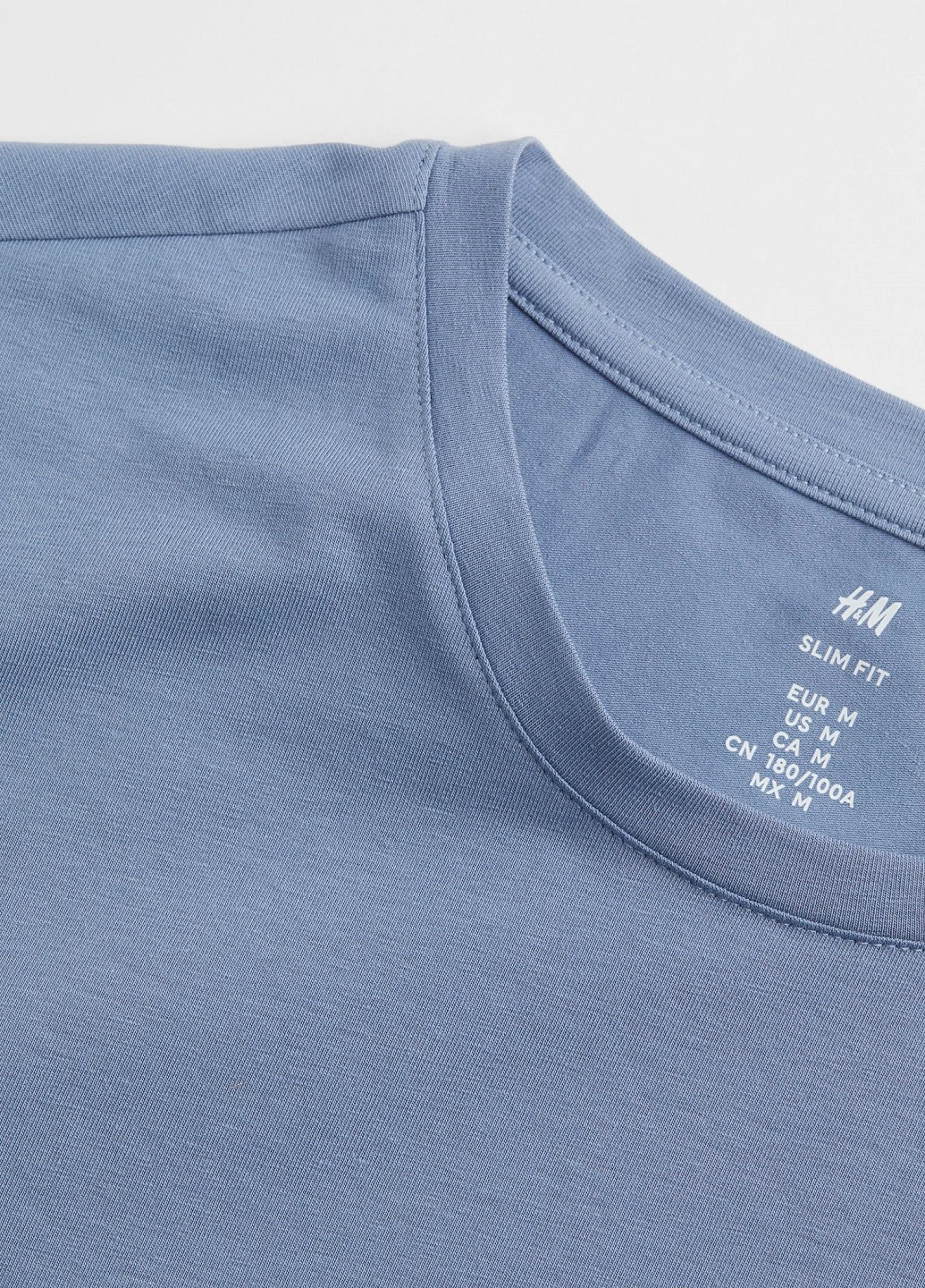 Лонгслів H&M синій кежуали