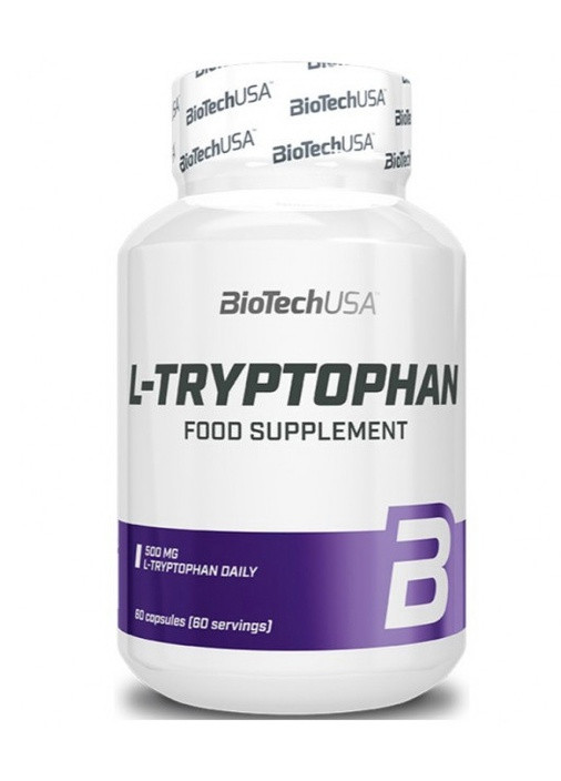 L-триптофан USA L-Tryptophan 60 caps Biotech (254371734)