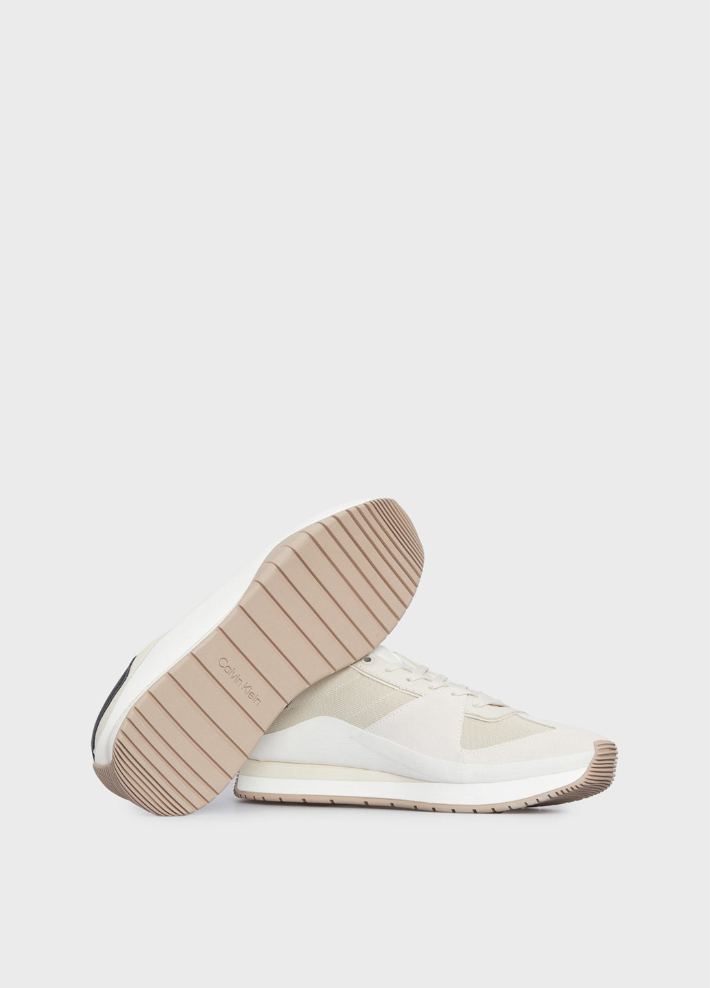 Белые всесезонные кроссовки Calvin Klein