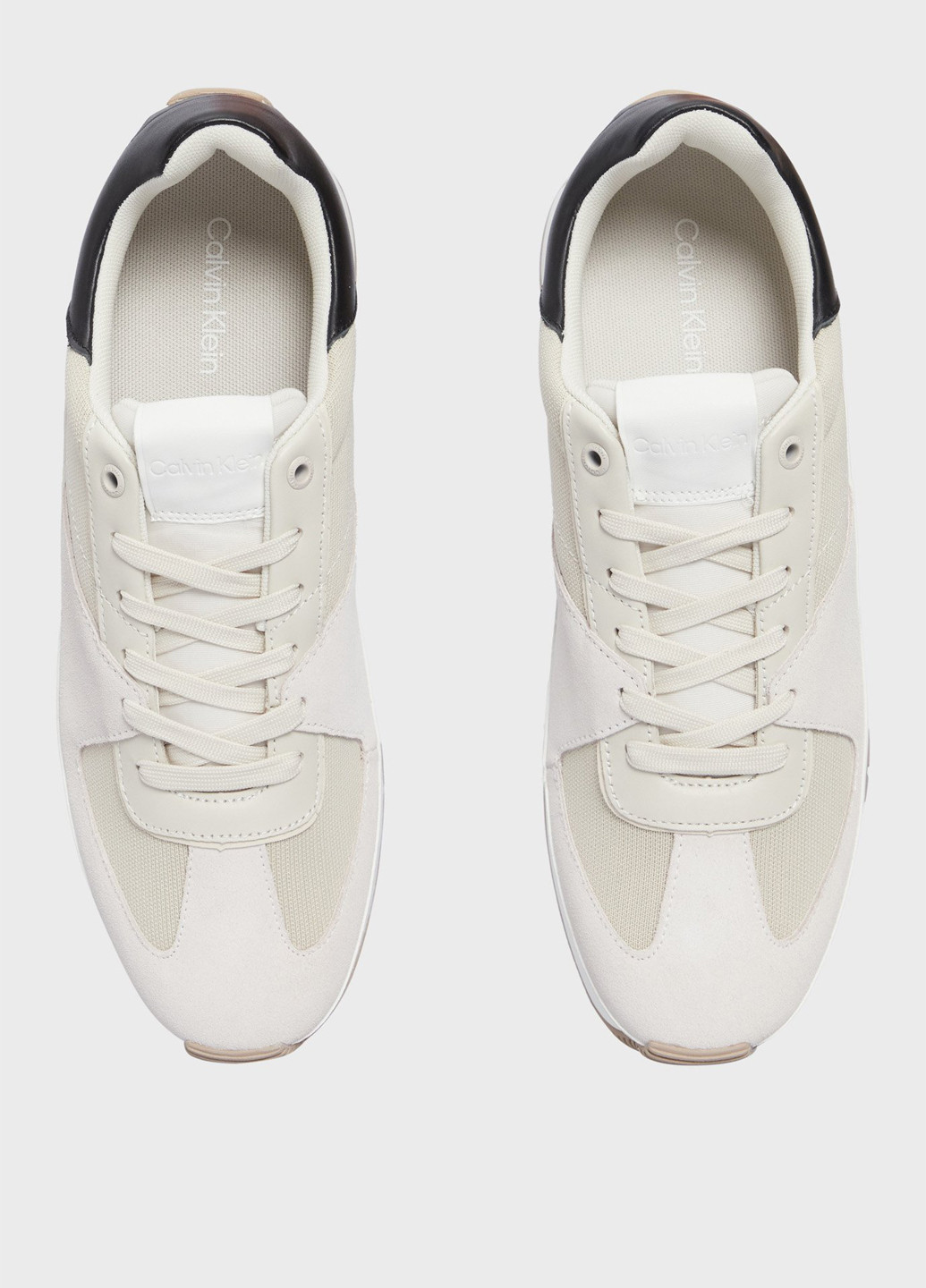 Белые всесезонные кроссовки Calvin Klein