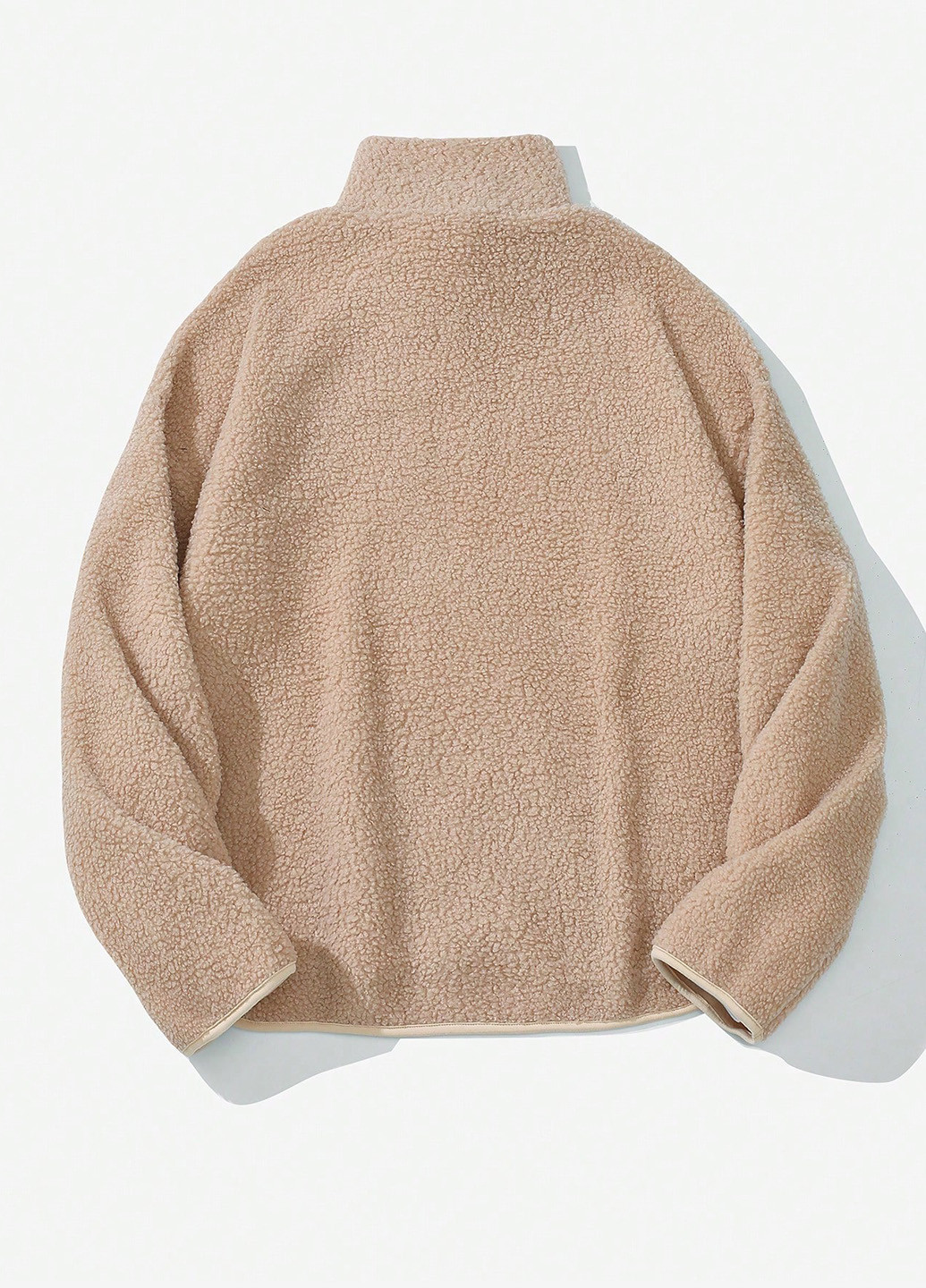 Песочная демисезонная куртка SHEIN