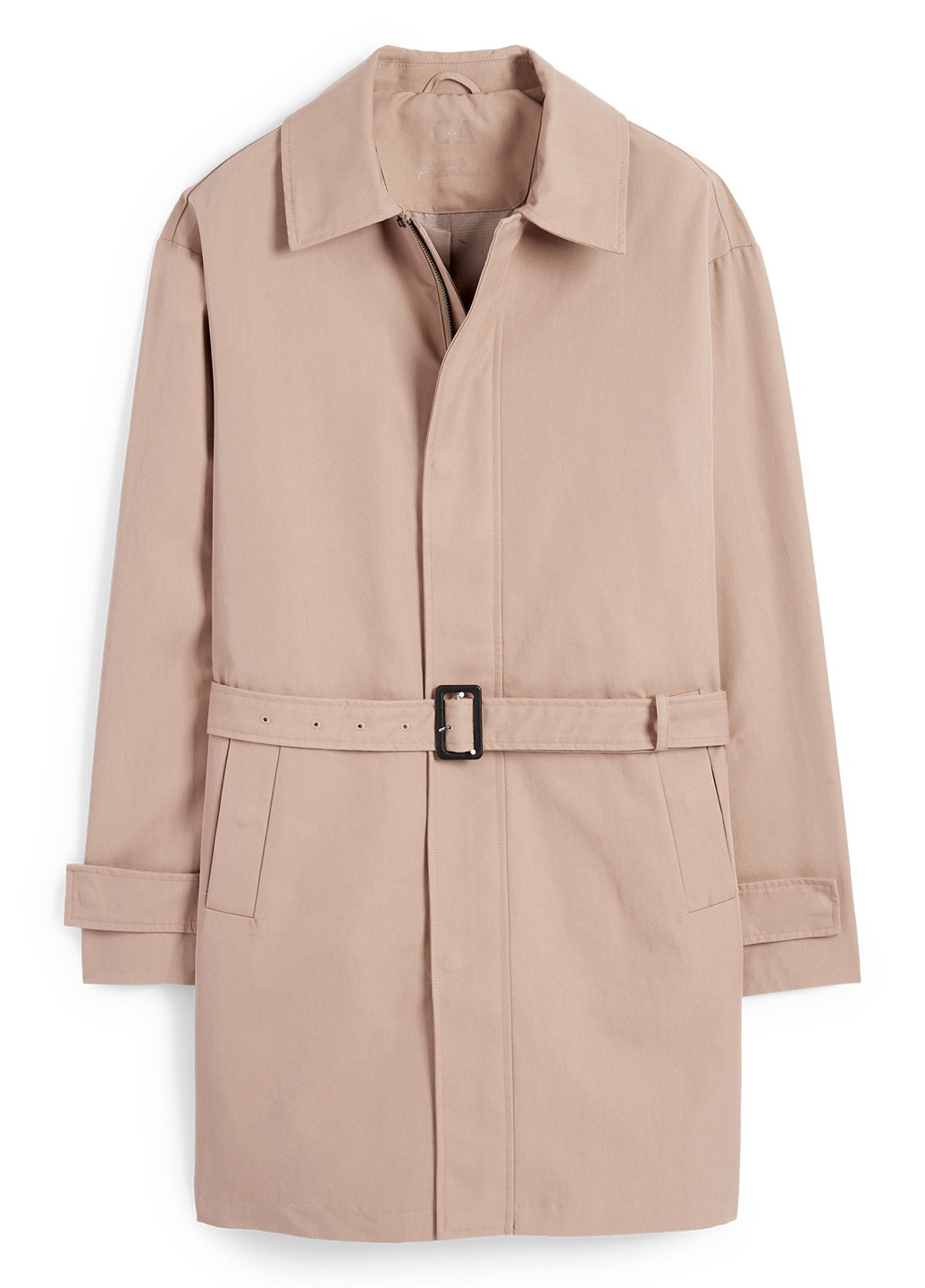 Плащ C&A макінтош на блискавці прямий (362192737)