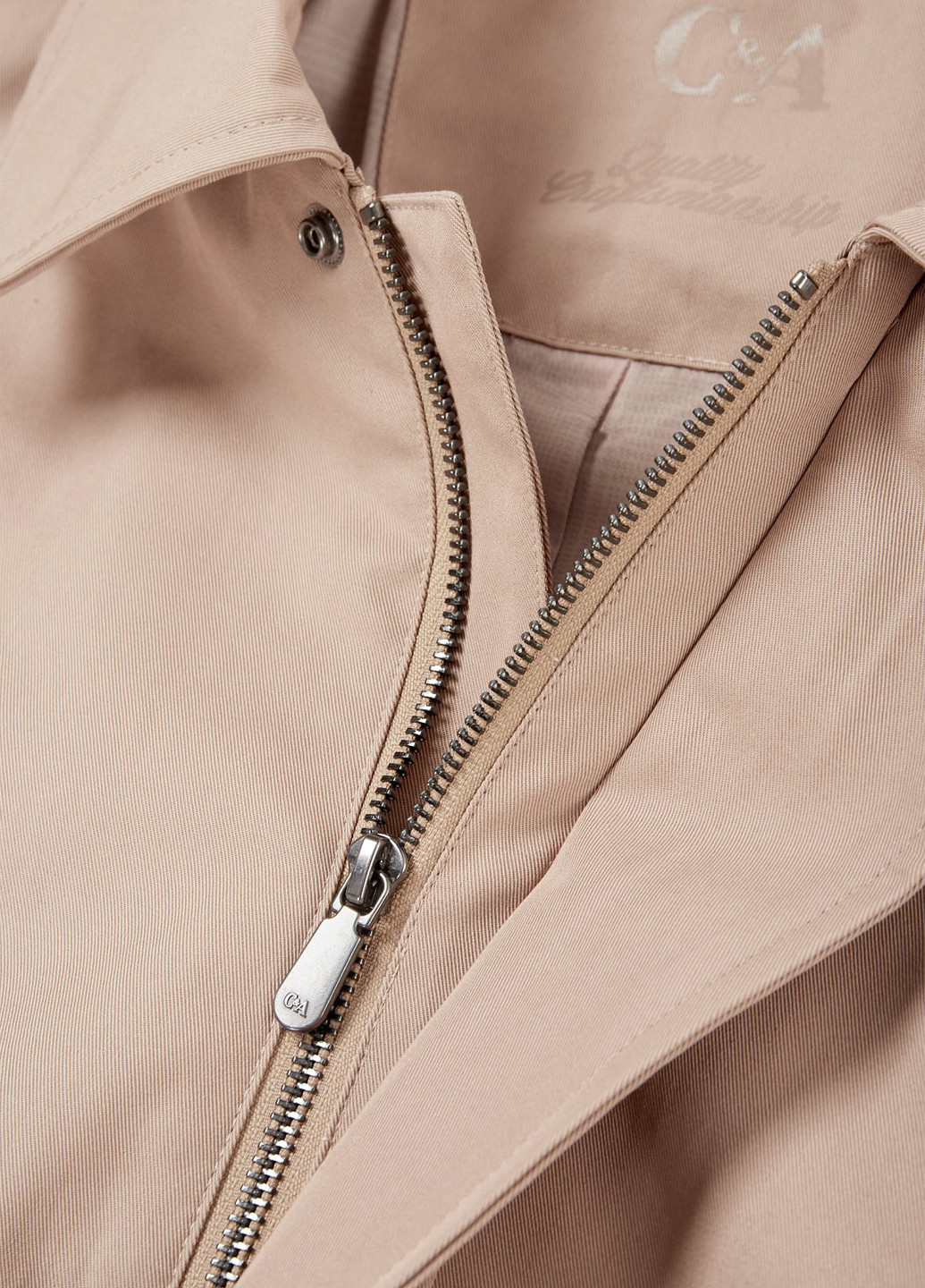 Плащ C&A макінтош на блискавці прямий (362192737)