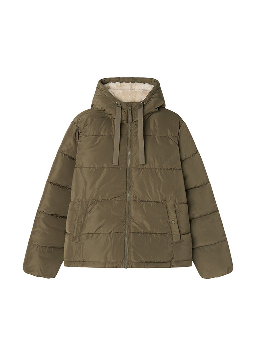 Темно-зеленая демисезонная куртка Springfield