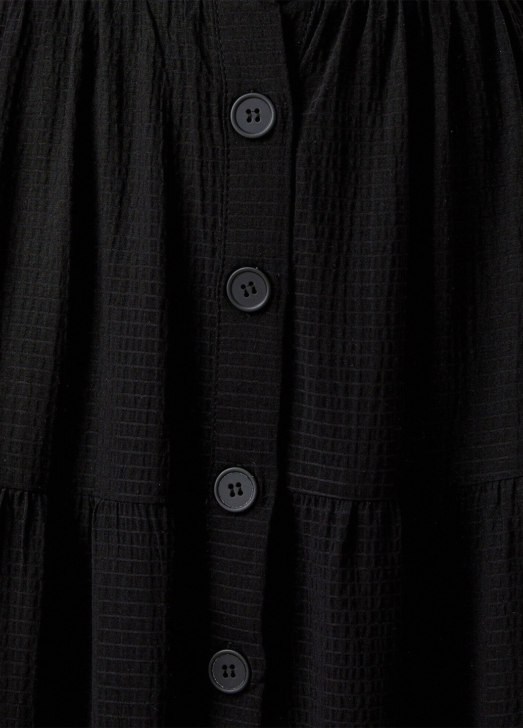 Черная кэжуал юбка KOTON клешированная
