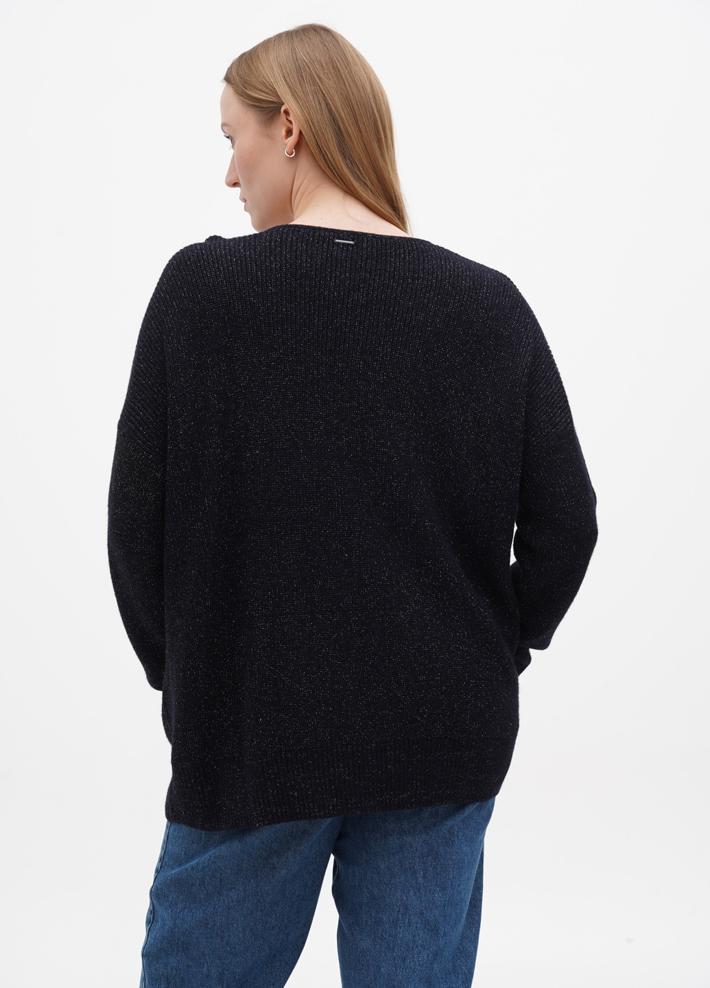 Темно-синій демісезонний пуловер пуловер Comma