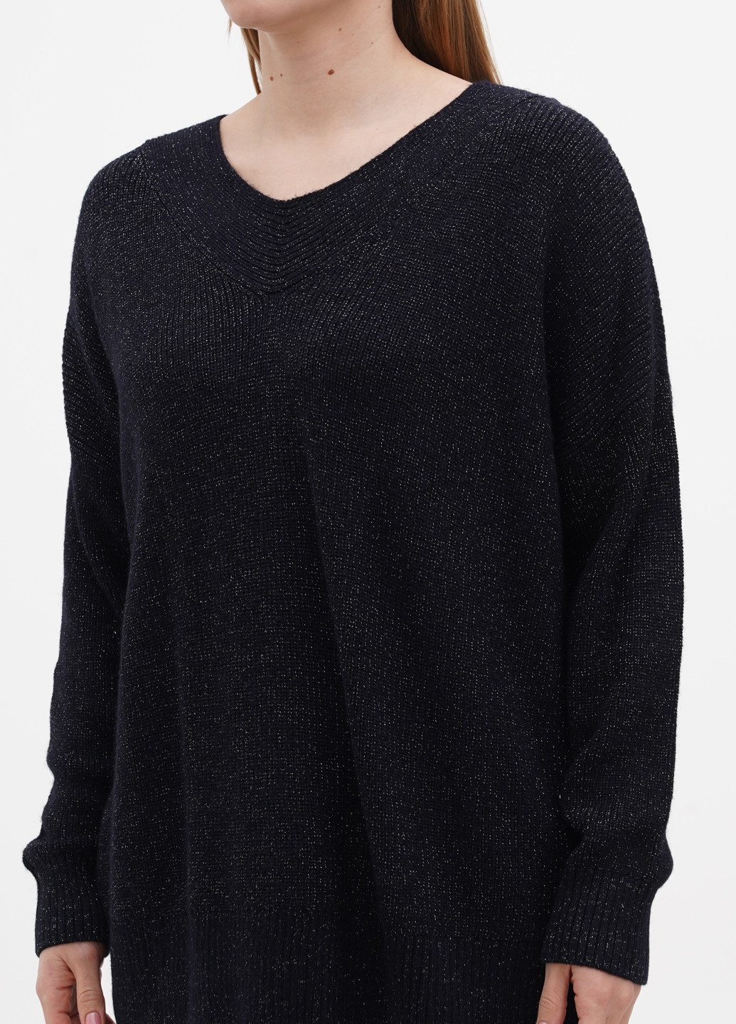Темно-синій демісезонний пуловер пуловер Comma