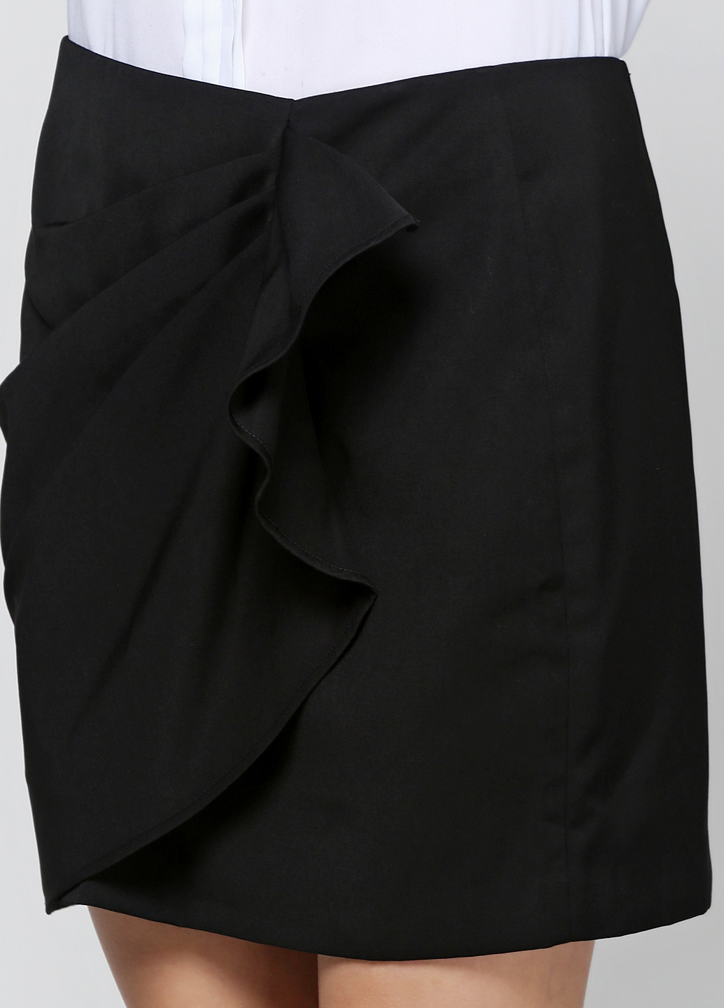 Черная кэжуал однотонная юбка Killah мини