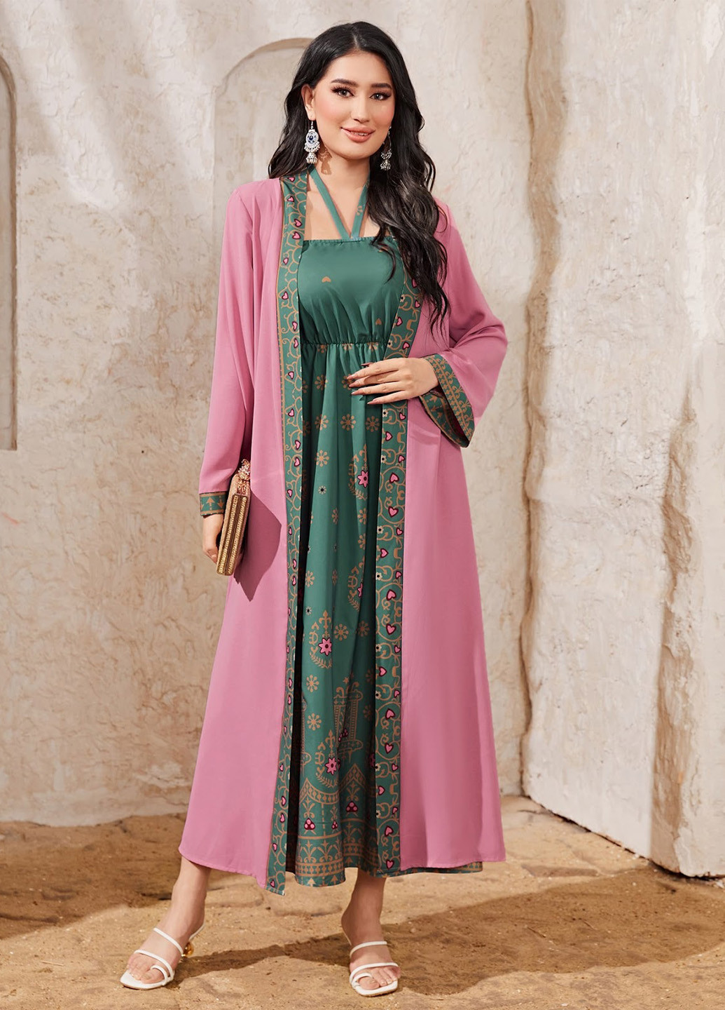 Костюм (накидка, платье) SHEIN (324691384)