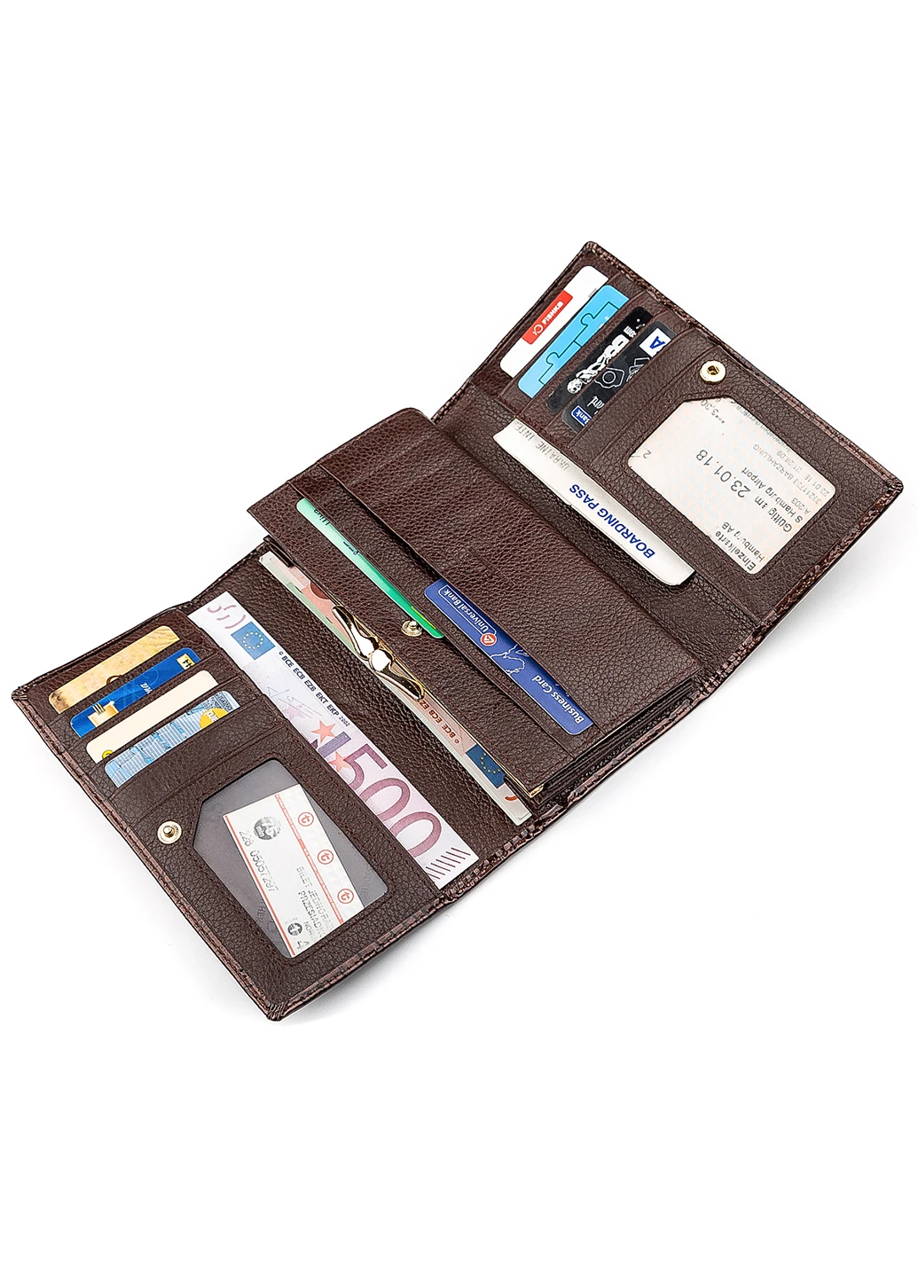 Жіночий шкіряний гаманець 18,5х9,5х3 см st leather (229460284)