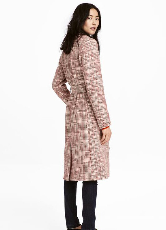 Белое демисезонное Пальто H&M