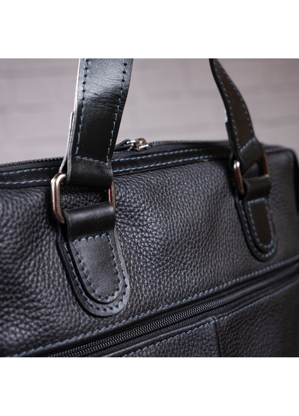 Чоловіча шкіряна сумка 30х34х6 см Shvigel (229460541)