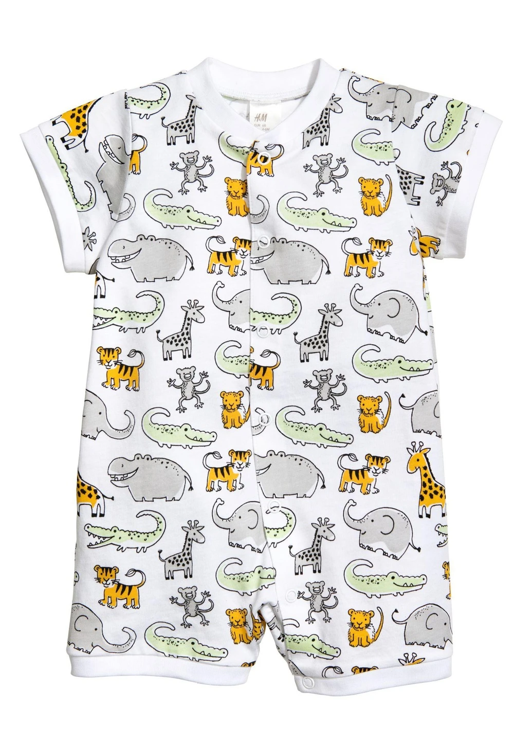 Пісочник,білий в кольоровий орнамент, H&M (254866167)