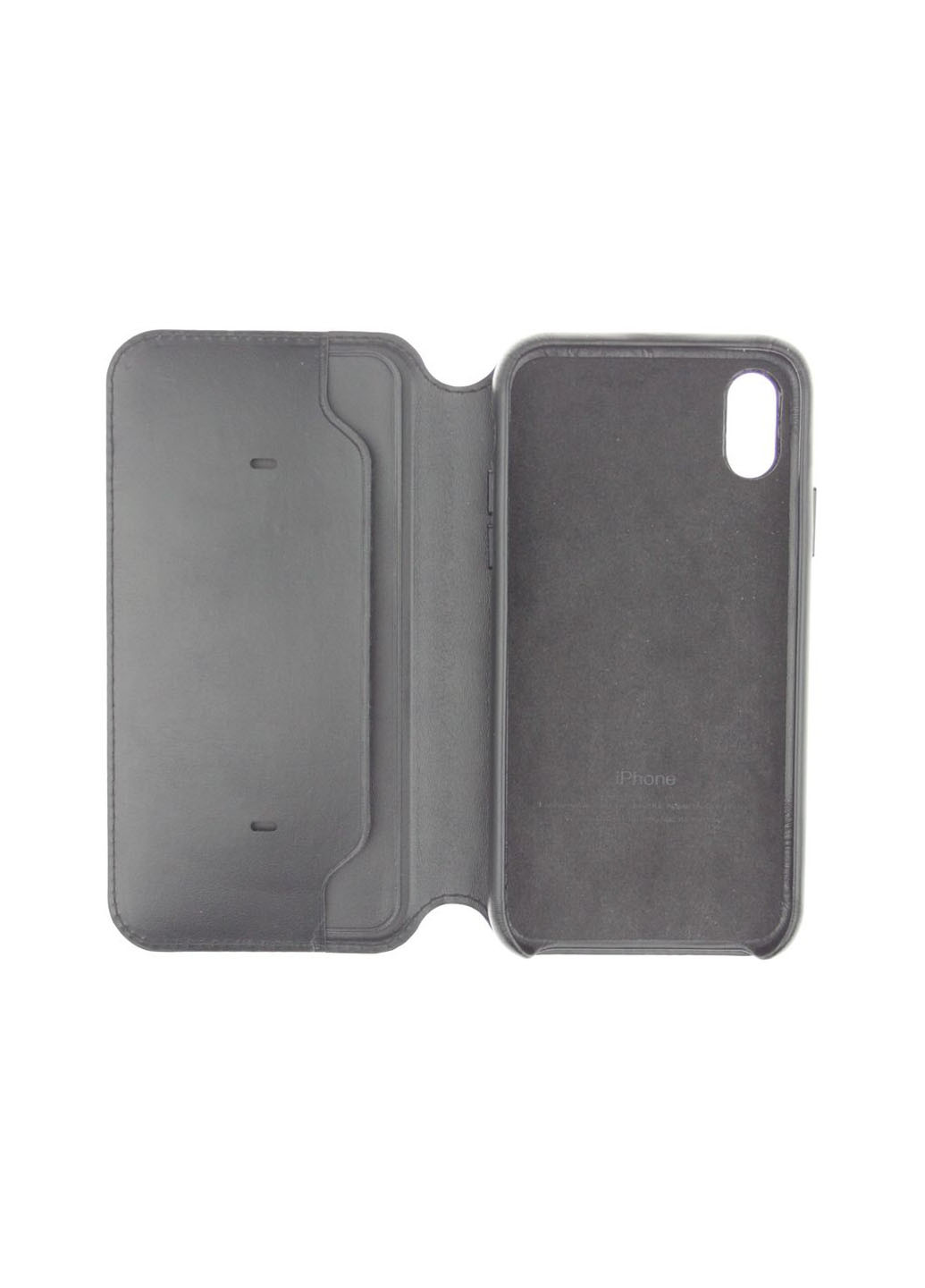 Чехол Book Cover Case iPhone X Dark Gray Apple (231524208)