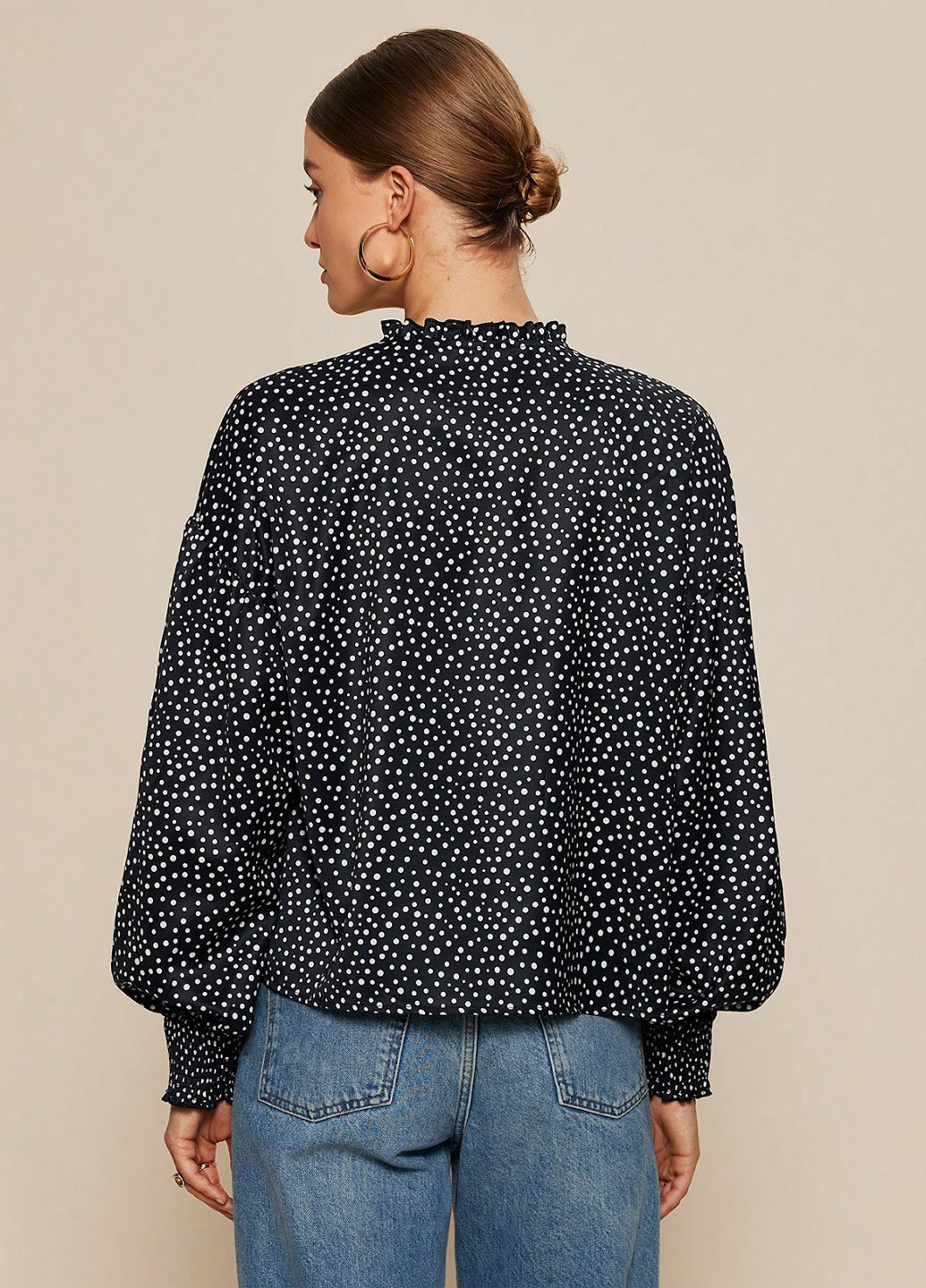 Чорна блуза SHEIN