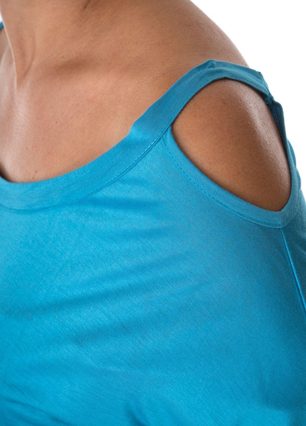 Голубое кэжуал платье Apanage однотонное