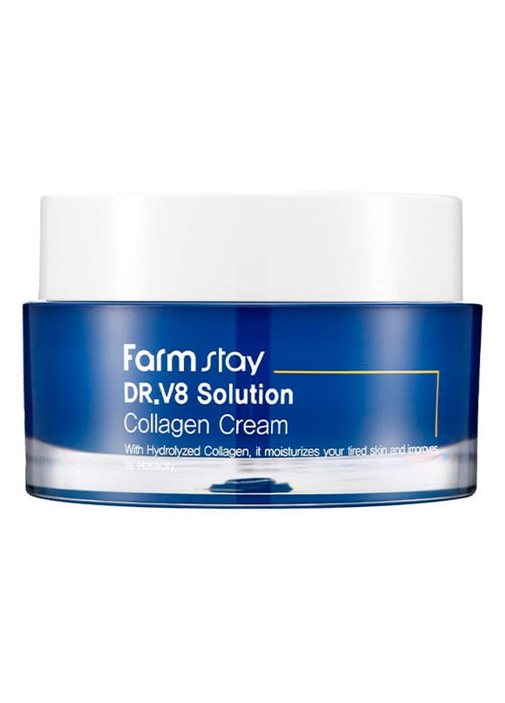 Крем з колагеном для обличчя Dr.V8 Solution Collagen Cream, 50 мл FarmStay (202415390)