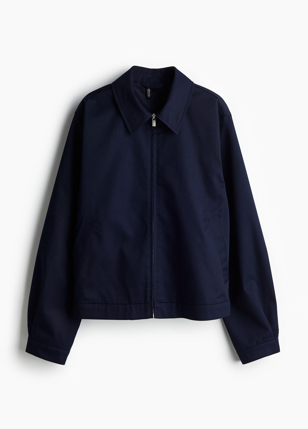 Темно-синя демісезонна куртка куртка-піджак H&M