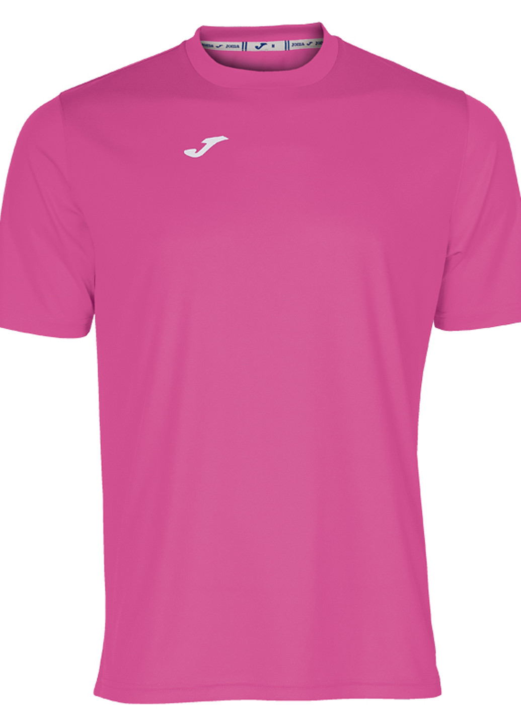 Розовая зимняя футболка с коротким рукавом Joma