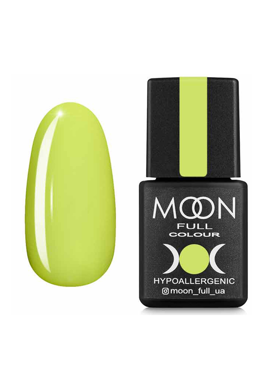 Гель-лак FULL color Neon №703 (лимонный), 8 мл Moon (184150743)