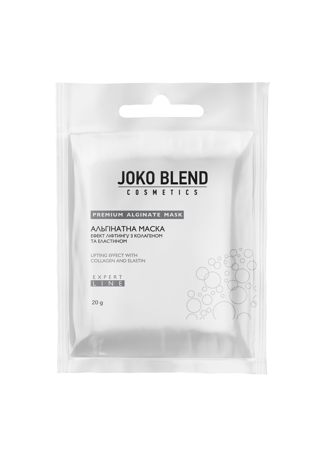 Альгінатна маска ефект ліфтингу з колагеном і еластином 20 г Joko Blend (252305590)