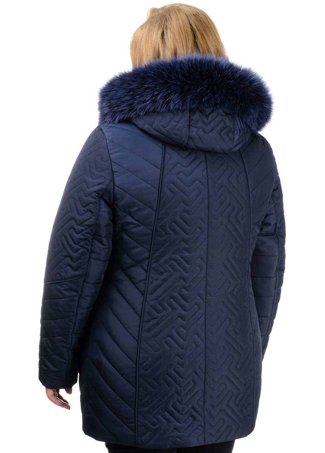 Темно-синяя зимняя куртка A.G.