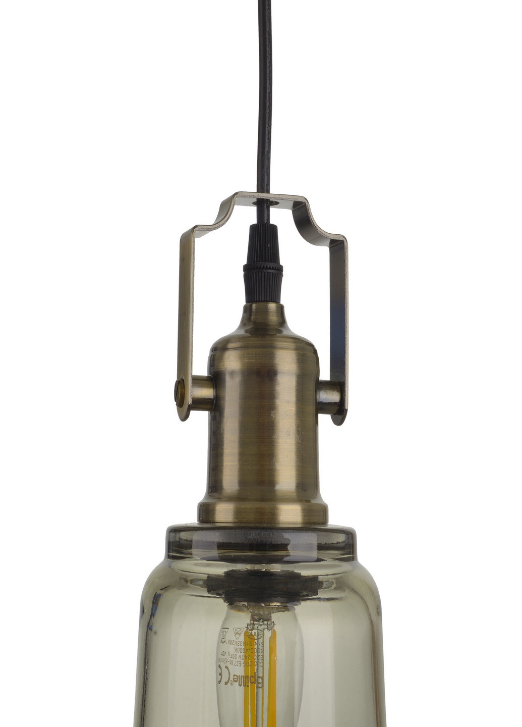 Люстра LK-687S/1 E27 AB/BK Brille (193196127)