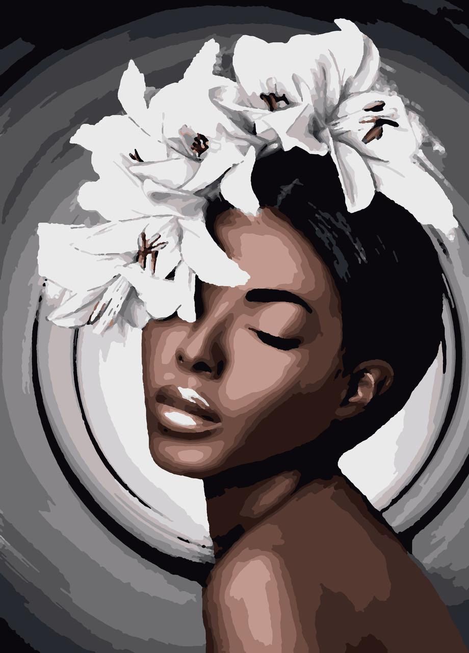 Картины по номерам "Нежные лилии " 50*60 см No Brand (254583885)