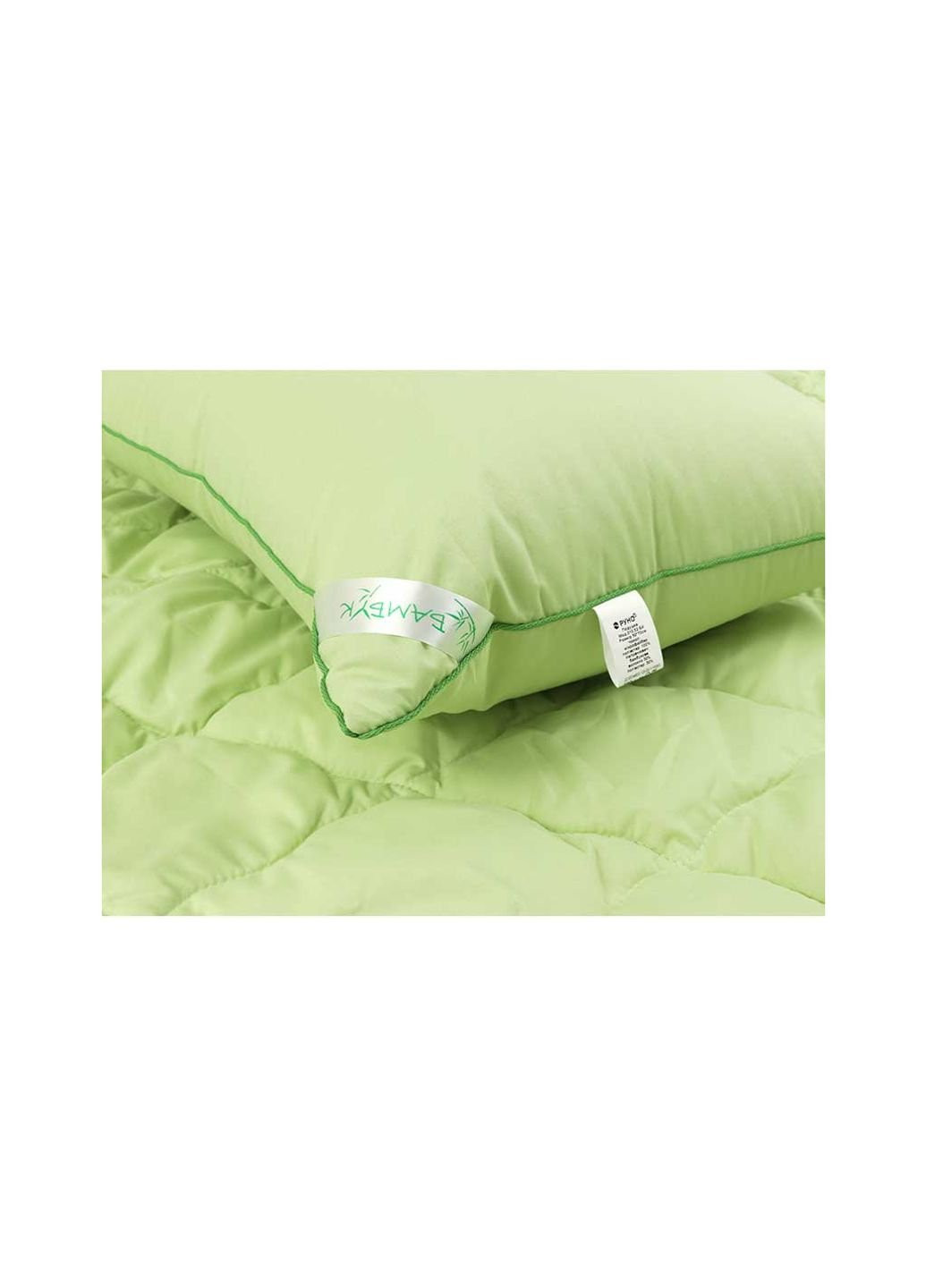 Подушка Бамбукова салатова 50х70 см (310.52БКУ_Салатовий) Руно (254072533)