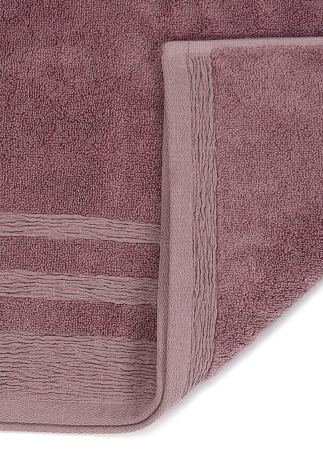 Maisonette рушник (1 шт.), 70х140 см однотонний рожево-коричневий виробництво - Туреччина