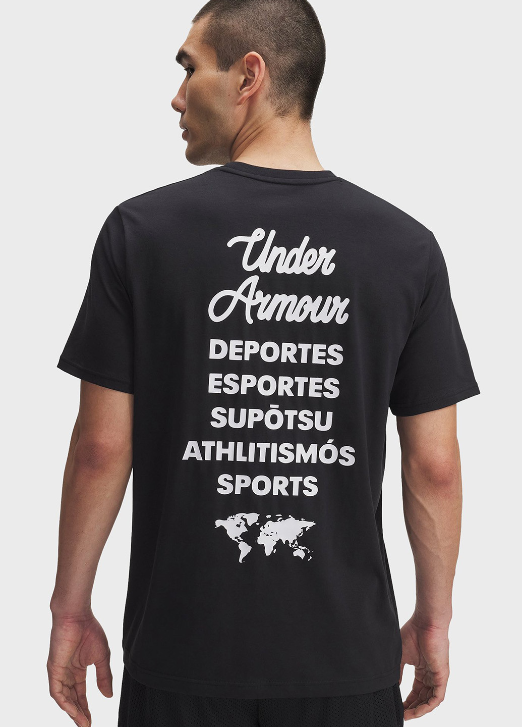 Черная футболка Under Armour