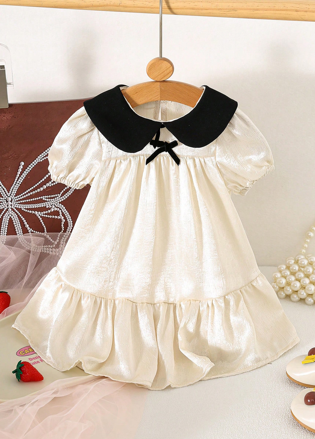 Кремовое платье SHEIN (367003735)