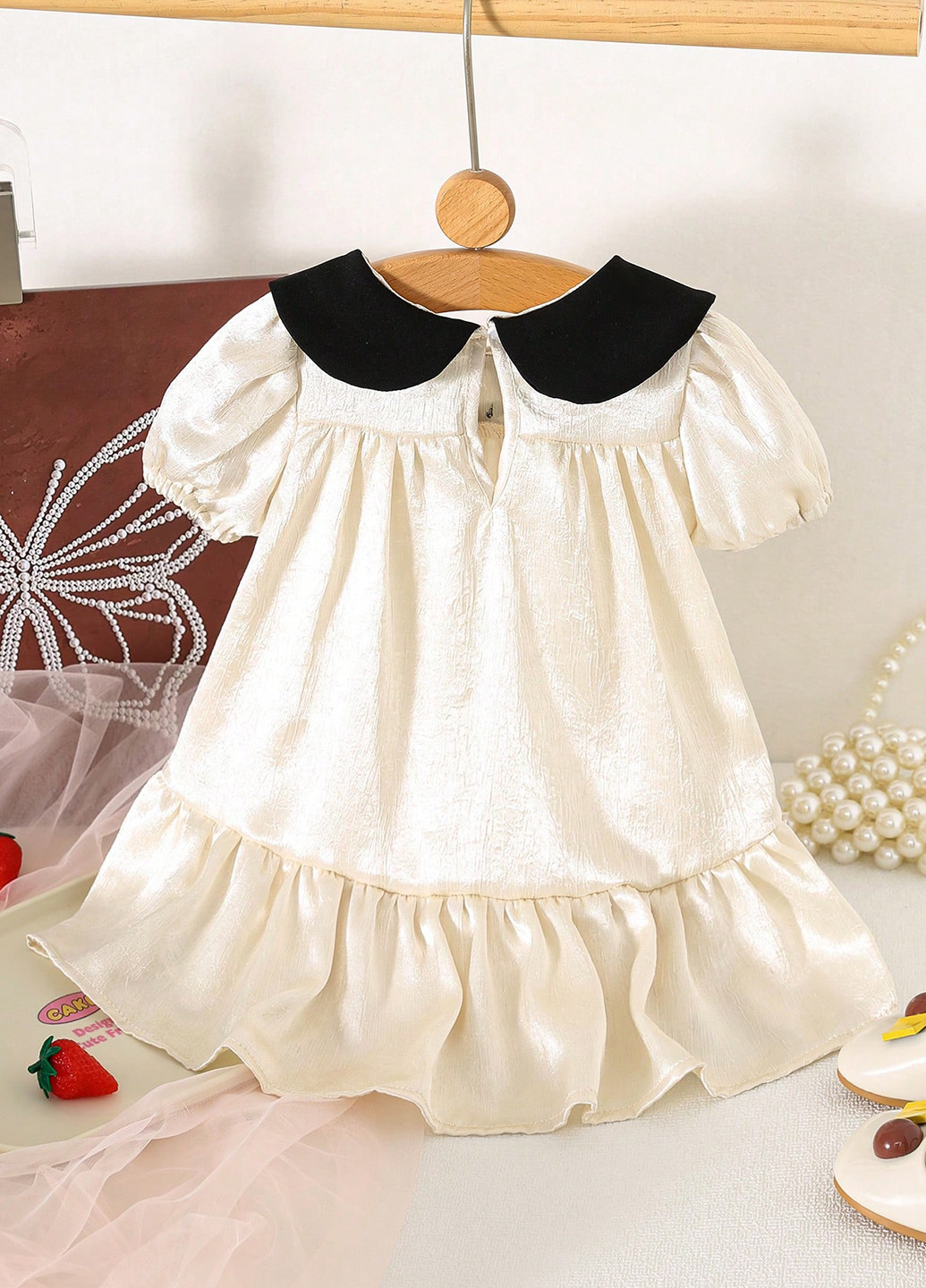 Кремовое платье SHEIN (367003735)