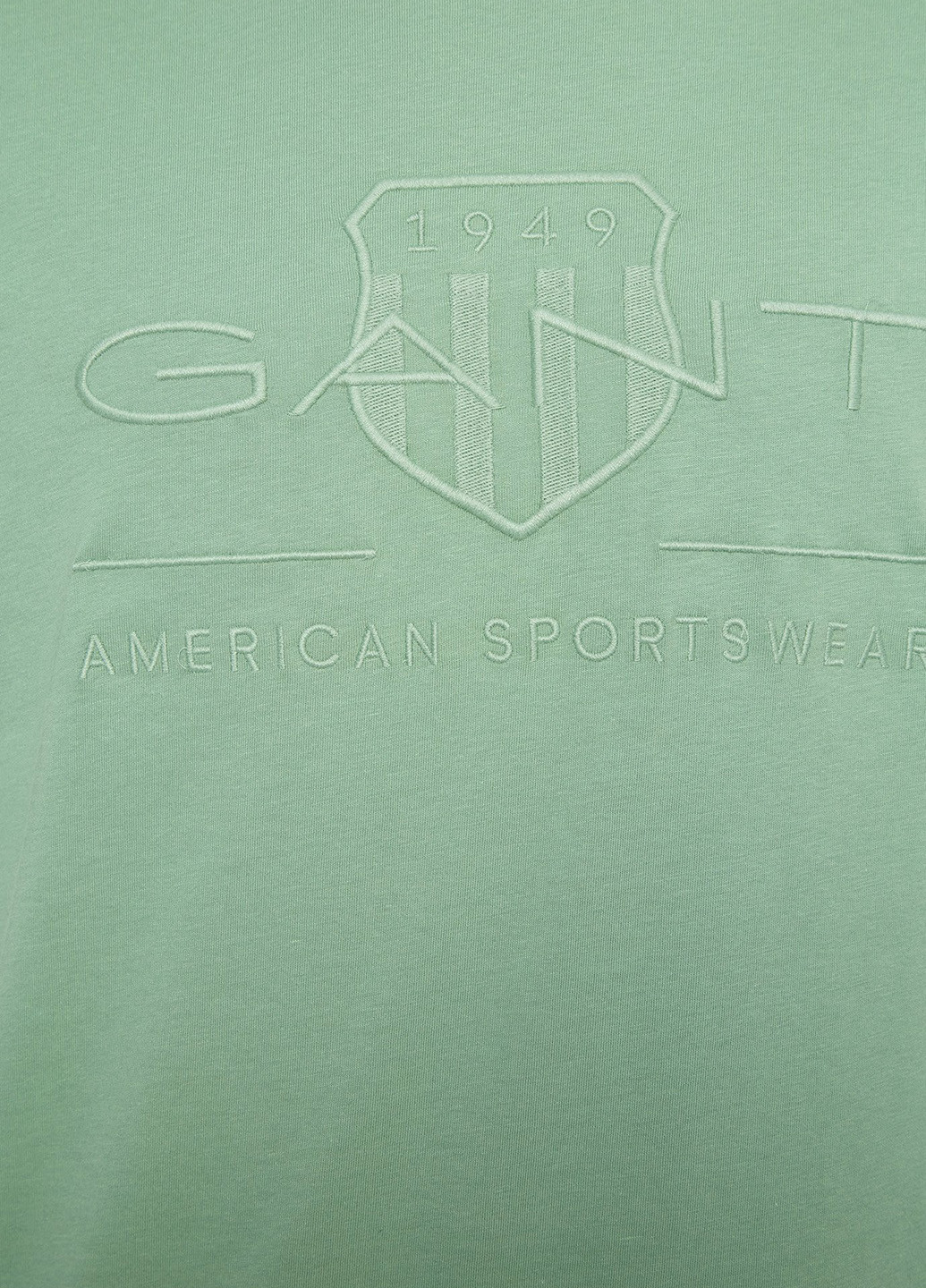 Оливкова футболка Gant