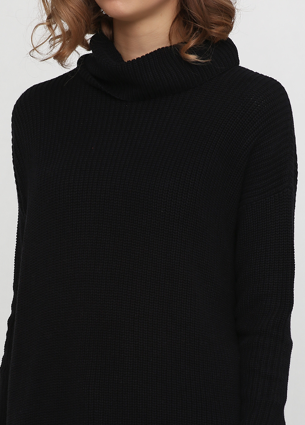 Черный демисезонный свитер хомут Ralph Lauren